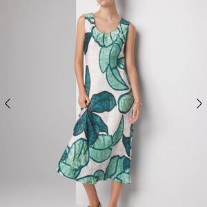 White House Black Market Floral Slip Dress